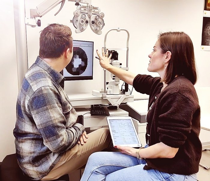 Einleitungsbild: Kommunikation und Dokumentation in der Optometrie