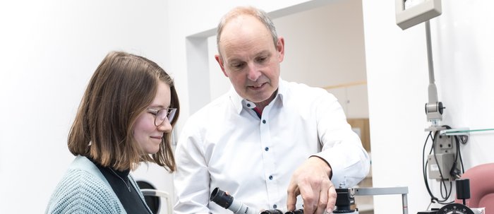 Einleitungsbild: Spaltlampentechnik Grundlagen