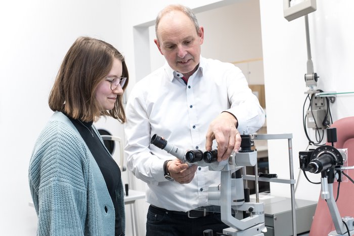 Einleitungsbild: Spaltlampentechnik Grundlagen